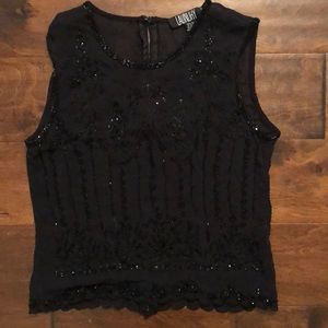 LIKE NEW Laundry by Shelli Segal 100% Silk Top